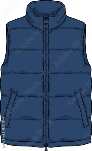 Puffer Vest and Quilted Gilet DesignPuffer Vest and Quilted Gilet Design
