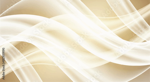 Abstract Luxurious Wavy Silk Fabric Background Texture