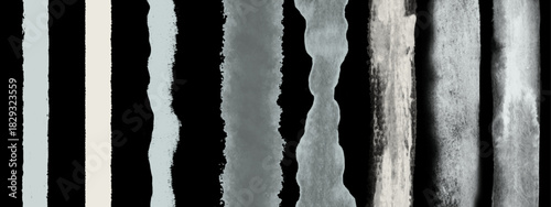 blue and yellow paint, texture of a brown paper, abstract background with stripes, torn paper background, transparent isolated illustration for textile, wallpapers or abstract background with stripes