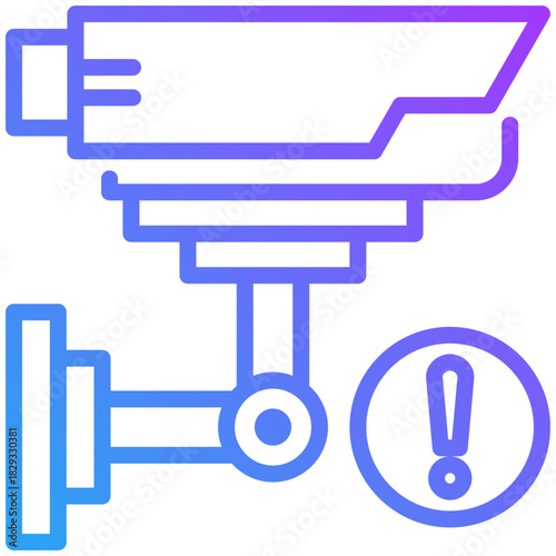 Surveillance icon for dishonesty , website, application, printing, document, poster design, etc