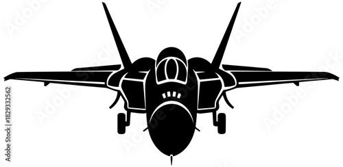 Powerful fighter jet soaring to new heights, an icon of modern military air power