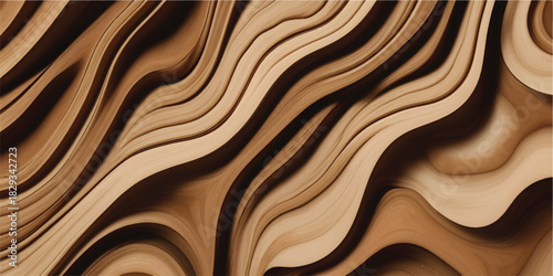 Seamless brown wood texture pattern design for backdrop decoration material