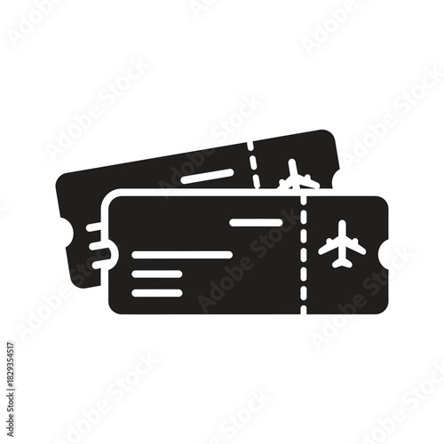 Boarding pass ticket symbolizing airport checkin and flight access