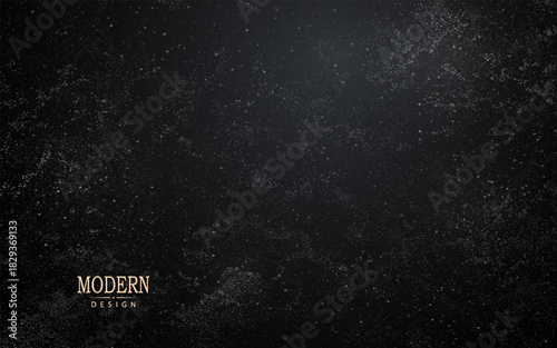 A background with an exquisite, gray, chaotic wavy pattern.