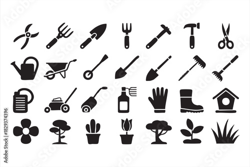 Camera, Phone, and Drone Vector Line Icons Pack