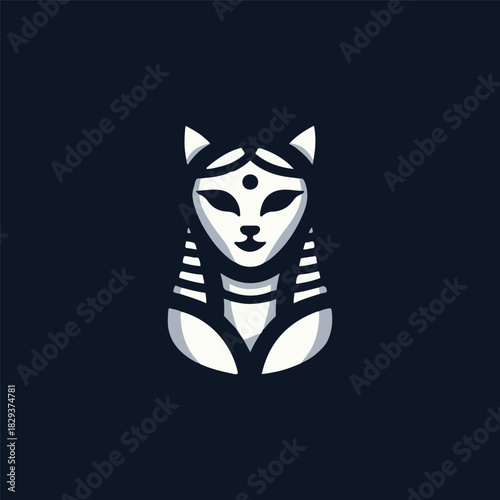Goddess Bastet Logo