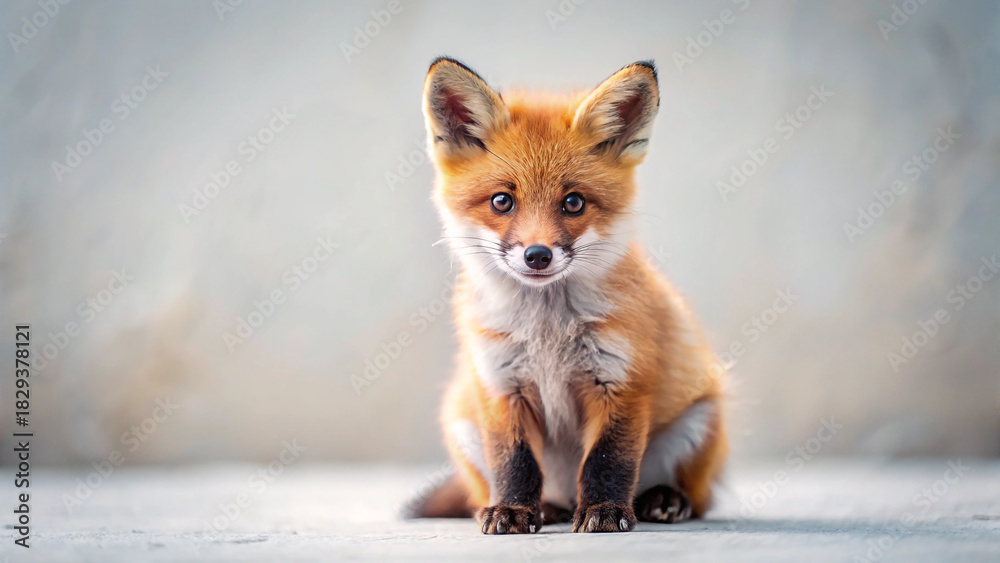 Fototapeta premium red fox vulpes