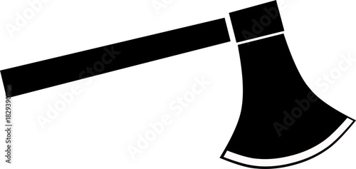  Axe Silhouette Vector Isolated for Tool Illustration