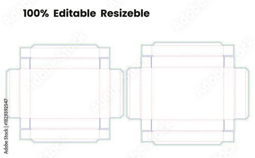 board game box with lid box Pizza Box Dieline Template, pizza box dieline ,box design printable product packaging layout,
