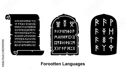 Canvastavla Ancient Scripts and Forgotten Languages