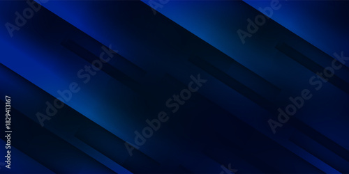 Blue abstract on dark background