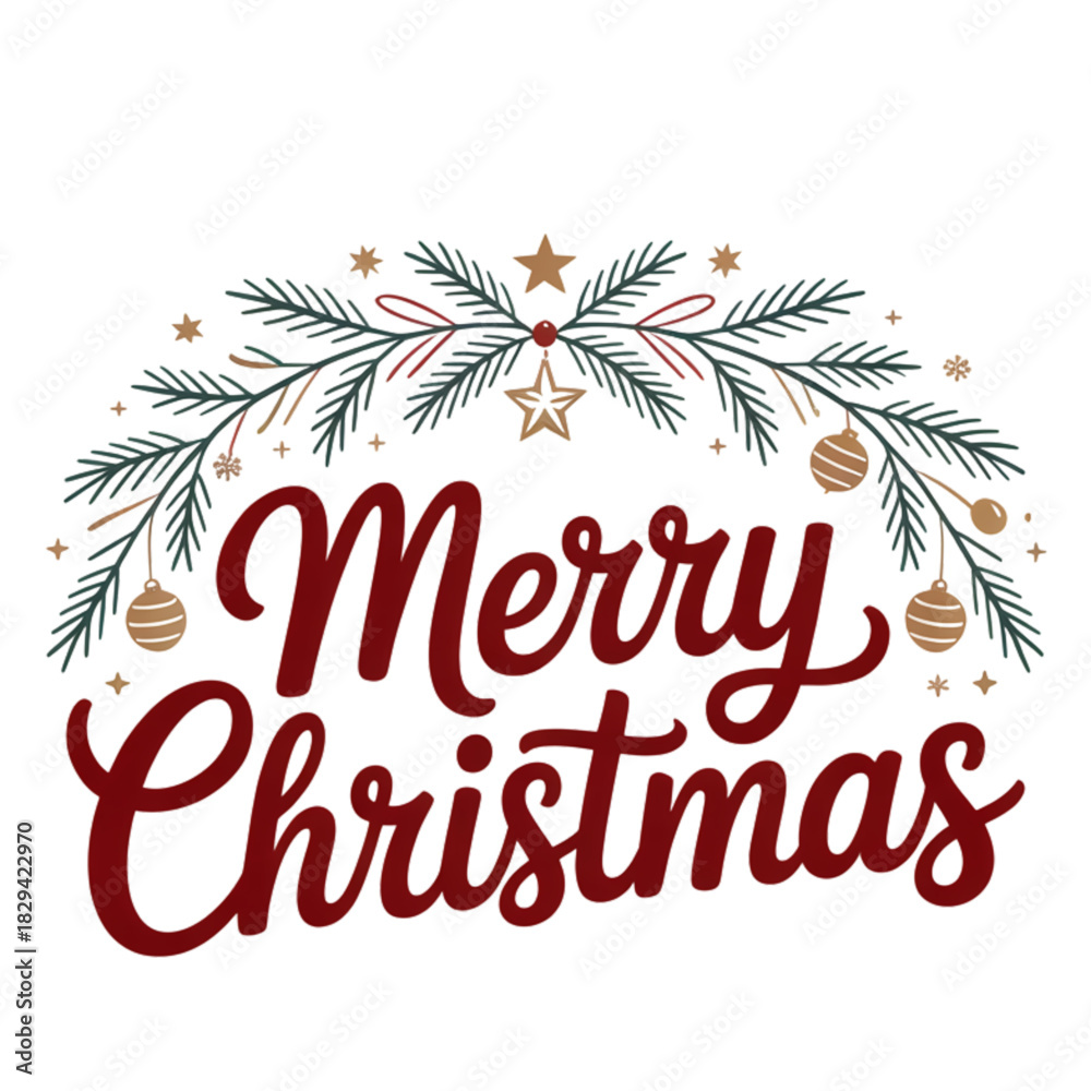 Fototapeta premium christmas greeting card