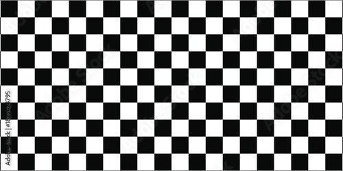 Black and white checkered pattern, Checkerboard seamless pattern,eps.10