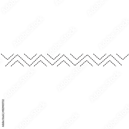 Dynamic dotted chevron pattern injects directional pulse into banners, slides, or product packaging with bold flow