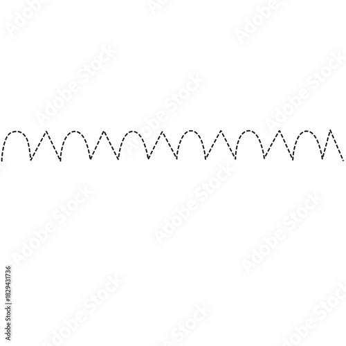 Modern dotted wave pattern enhances digital interfaces, headers, or editorial designs with subtle rhythmic background