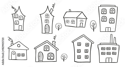 city vector illustration