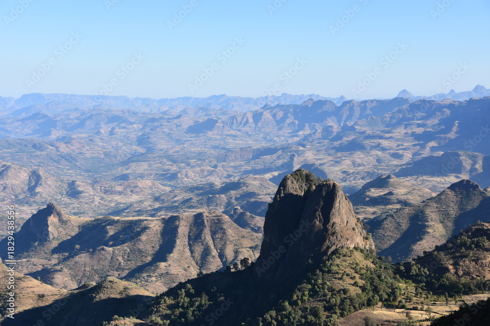 Fototapeta premium Simian Mountains, Ethiopia