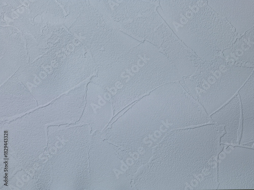 壁　壁紙　水色　漆喰風の