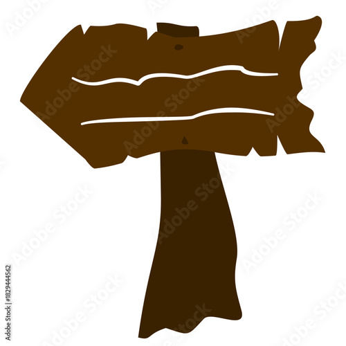 wooden signpost directions