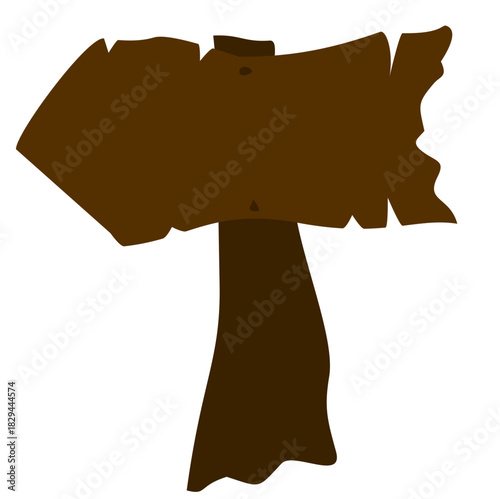 wooden signpost directions
