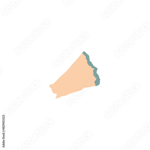 Pencil shavings vector illustration