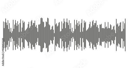 Sound radio form abstract music audio soundwave vector