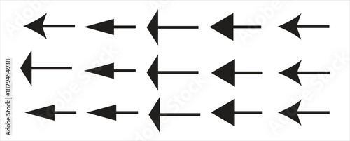 this image displays a repeating pattern of black arrow
