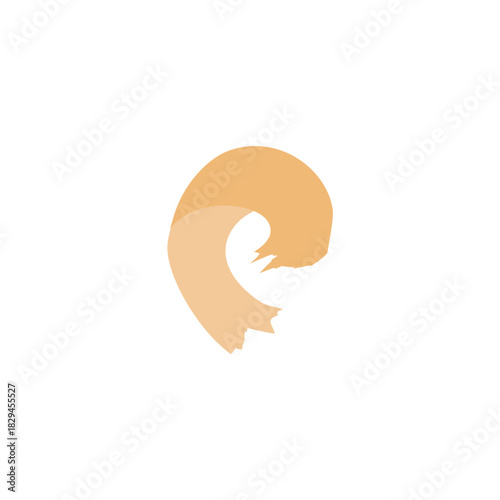 Wood shavings cartoon. shavings wood timber vector illustration