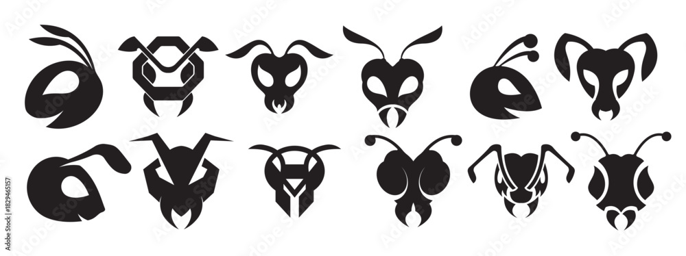 Obraz premium vector image illustration ant logo
