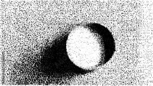 Engraved print featuring a vintage silhouette with stipple technique. This monochrome illustration showcases intricate line drawing texture in a vector format.