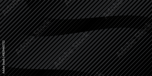 Sleek black background with vertical stripes. The black background has a subtle textured pattern, enhancing its modern, elegant black style. Digital background vector. Black background.