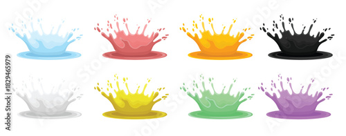 water splash vector design illustration isolated on background