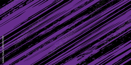purple black brush wrap car sticker pattern abstract banner sporty lines black purple grunge color combination brush pattern racing motorsport design, vector modern.