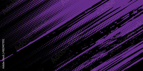 purple black brush wrap car sticker pattern abstract banner sporty lines black purple grunge color combination brush pattern racing motorsport design, vector modern.