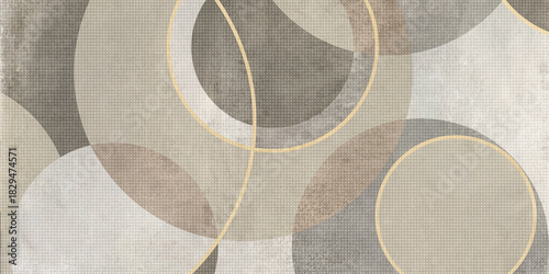 Fototapeta Naklejka Na Ścianę i Meble -  Geometric Natural Texture Decor