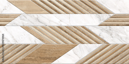 Fototapeta Naklejka Na Ścianę i Meble -  Geometric Natural Texture Decor