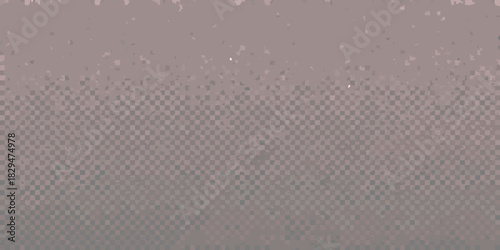 Abstract checkered pattern with distressed texture in muted pink and gray