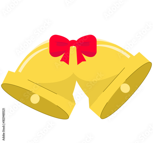 クリスマスベル。ベクターイラスト