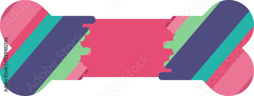 칼라 뼈다귀 강아지 간식