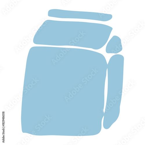 やさしい園じかんイラスト（主線なし・ゆるかわ）｜牛乳パックのイラスト