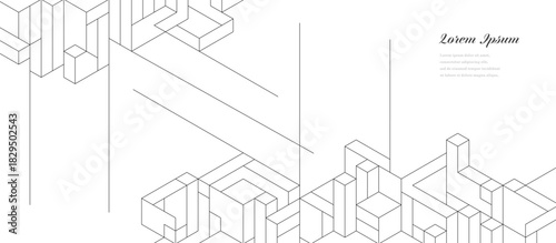 幾何学 抽象 建築 テクノロジー ビジネス 背景