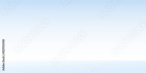 Blue studio room. Limbo light background. Abstract 3d backdrop for product presentation. Minimal wall scene. Showcase, promotion display modern