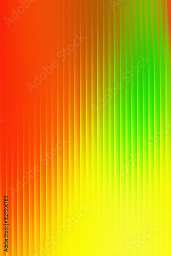 Abstract gradient color striped background, red to green pattern