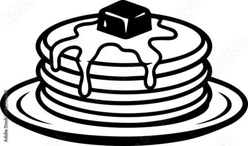 vector illustration food cake, cream, taco, coffee, burger, egg, pizza fries 