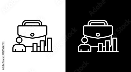 Professional White Icon Set Design