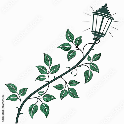 Create your own opportunity business vector concept. Symbol of self development, growth, success, achievement. Minimal design eps10 illustration.