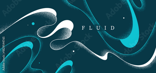 Minimal lava curvy lines and textures vector dark abstract background, flowy fluid abstraction, wallpaper graphic art look like lava lamp.