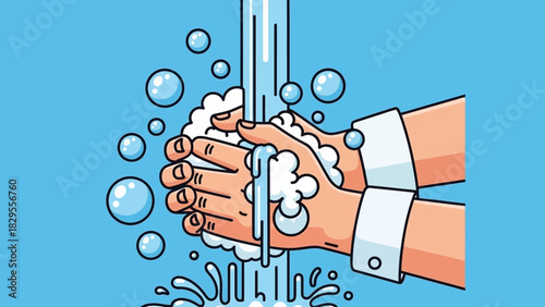 Wash Hands Well Prevent Germs and Infections with Proper Handwashing Technique