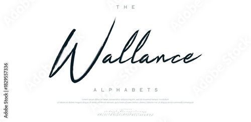  Abstract modern urban alphabet fonts. Typography decorative sport, game, technology, fashion, digital, future creative logo font.