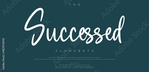 Modern minimal abstract alphabet fonts. Typography technology, electronic, movie, digital, music, future, logo creative font.